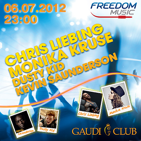 Winston Freedom Music 2012 в Gaudi Club