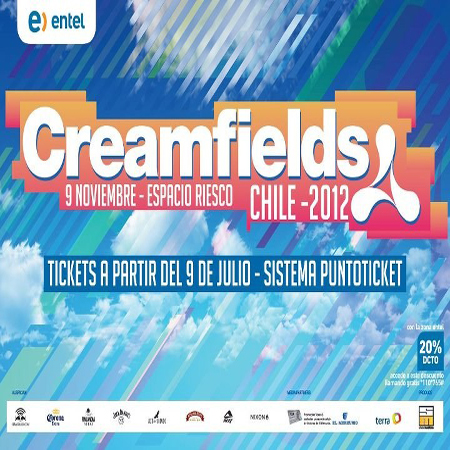 Creamfields Chile 2012