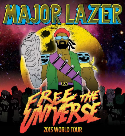 Major Lazer готовы выпустить альбом Free The Universe