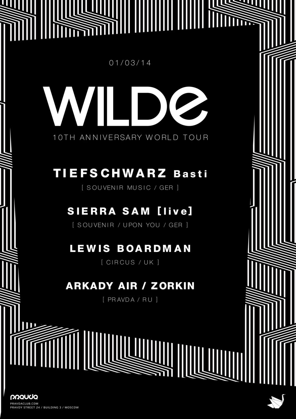 Wilde Agency. 10th Anniversary World Tour