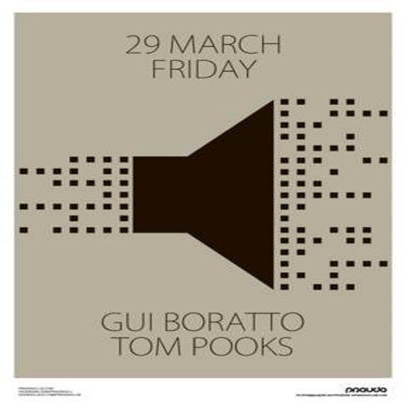 Gui Boratto и Tom Pooks выступят в "Pravda", 29.03.13