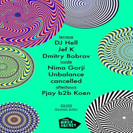 Dj Hell отыграет на Techno Gipsy, 22.03.13