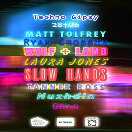 Matt Tolfrey, Laura Jones @ Techno Gipsy, 27.06.13