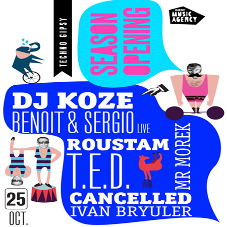 Techno Gipsy Season Opening, 25.10.13